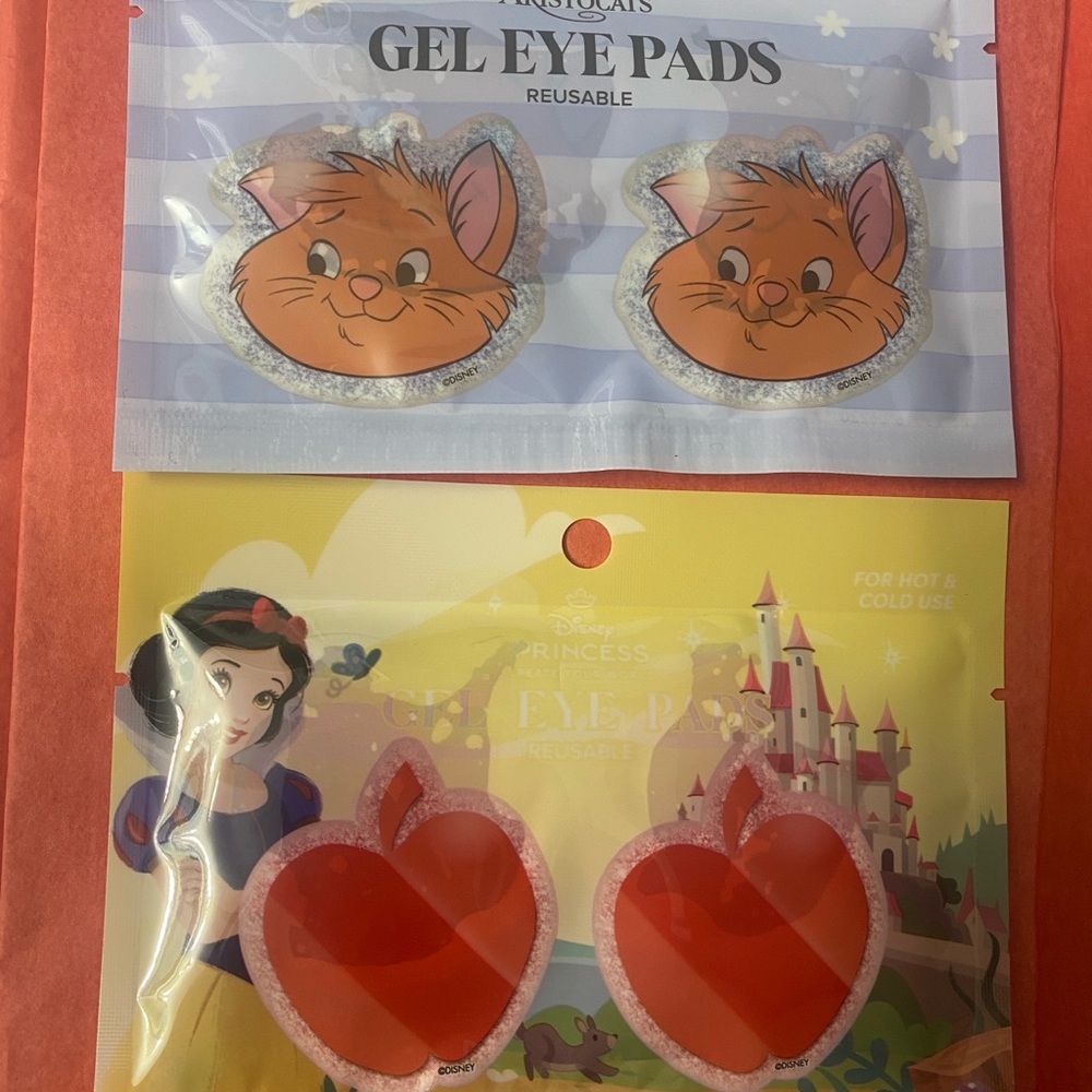 Disney Princess Reusable Gel Eye Pads - Aristocats and Snow White